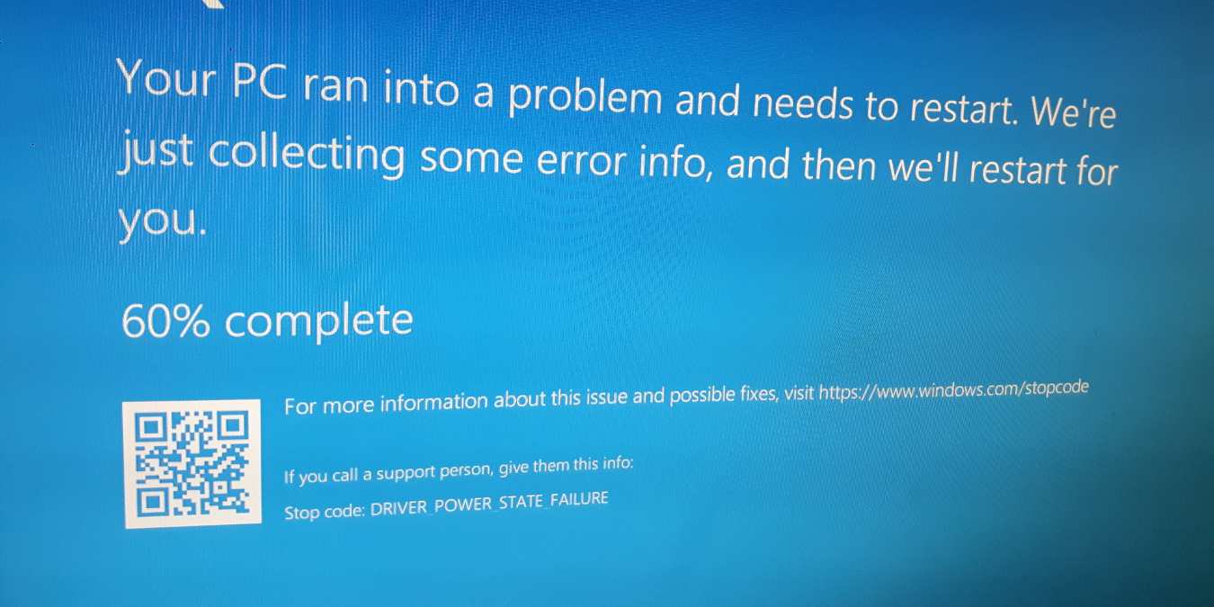 Fallo en el estado de energía del controlador Windows Destacado