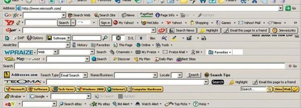 iedanger-toolbars