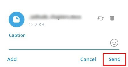 Usando Telegram Messaggi Salvati Invia File