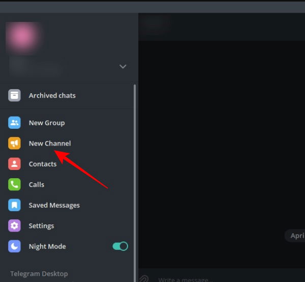 Usando Telegram Crea Canale Privato Nuovo Canale