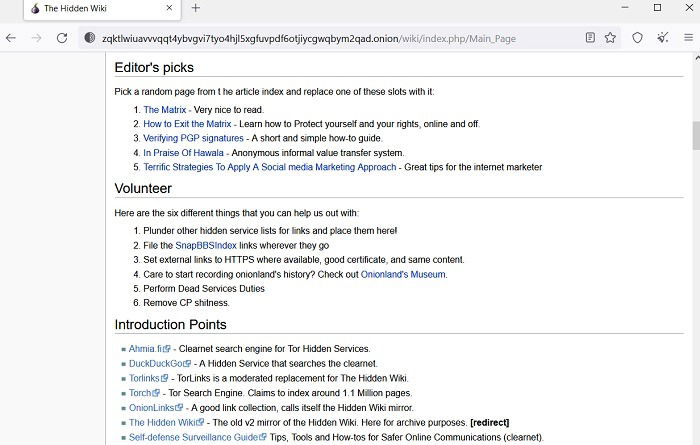 Deep Web-Suchmaschinen Das versteckte Wiki