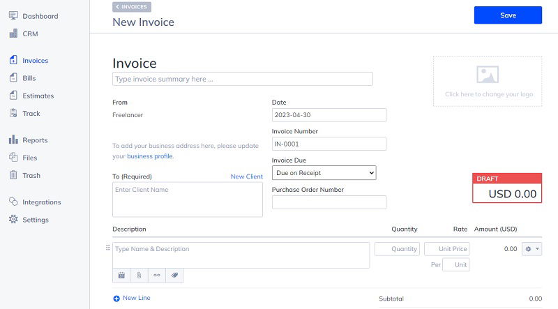 Strumenti Online per Creare Fatture Gratuitamente Hiveage