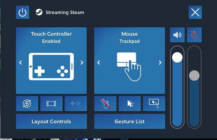 Steam Link Touchpad