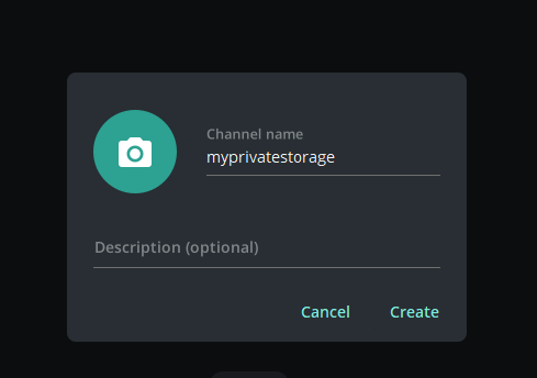 Usando Telegram Crea Canale Privato2