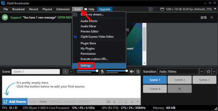 Krisp Xsplit Tools