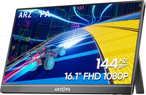 ARZOPA Z1FC 16.1'' 144Hz Portable Gaming Monitor