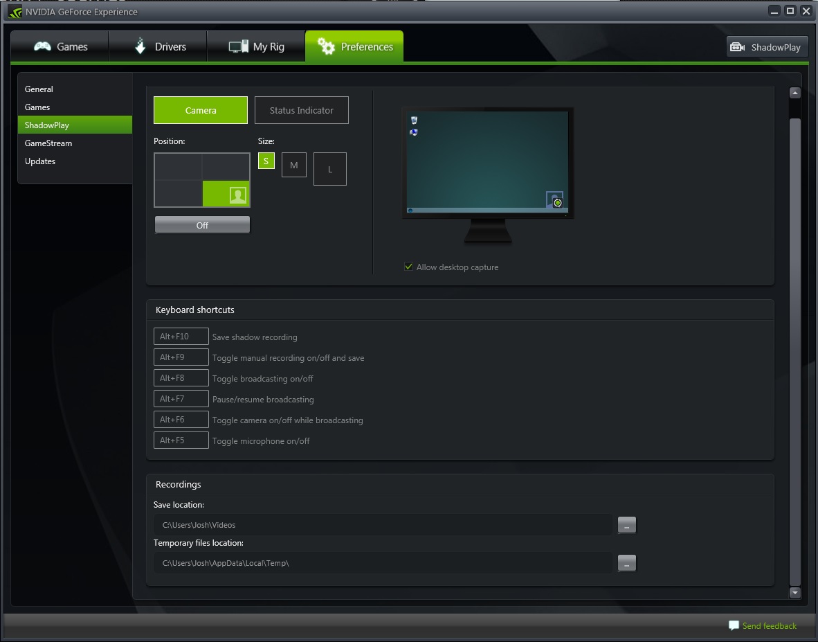 NVIDIA ShadowPlay