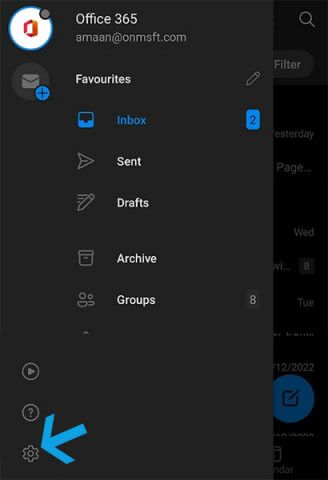 Configurar correo en Outlook para Android