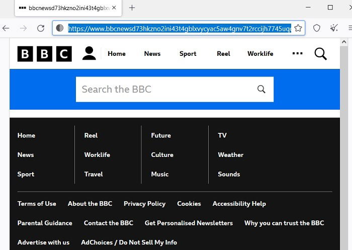 Deep Web-Suchmaschinen Bbc Tor Mirror
