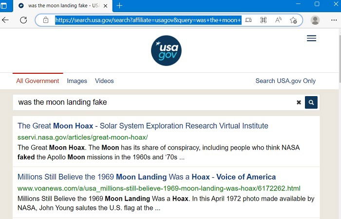 Deep Web-Suchmaschinen Usa Gov