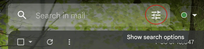 Automatizza Gmail 2 Opzioni Barra di Ricerca