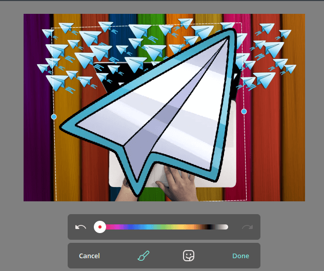 Usando Telegram Editor Foto 2 1