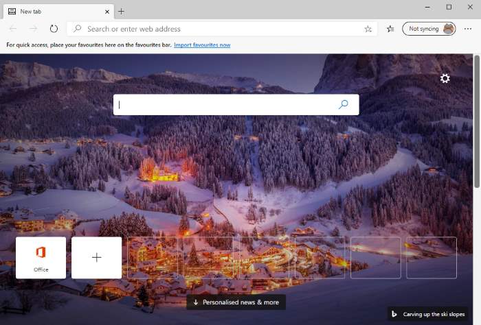 Edge Chromium Browser