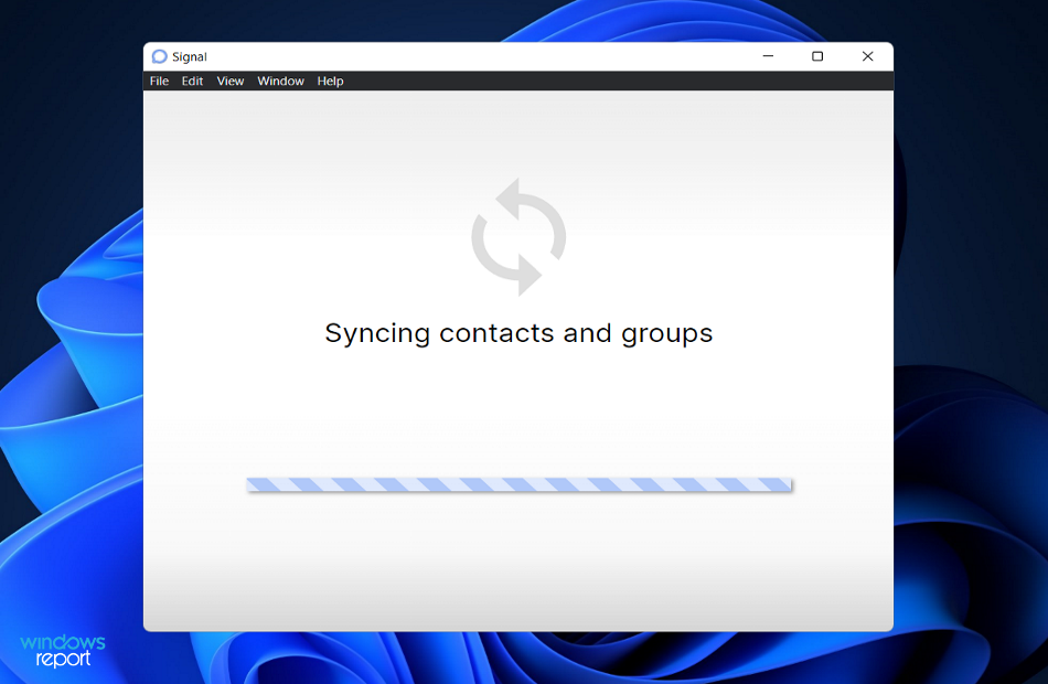 come accedere a signal su pc