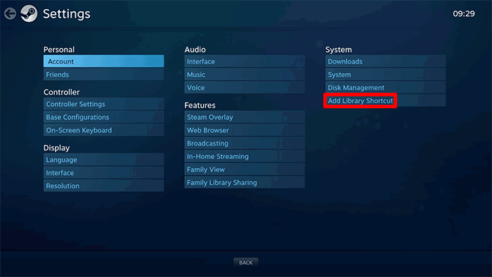 Nicht-Steam-Spiele zu Steam Link hinzufügen