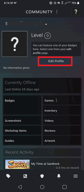 Wie Man Seine Steam Id Mobile Profil Bearbeiten