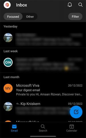 Configurar correo en Outlook para Android